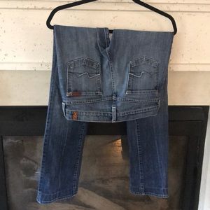 7 For All Mankind straight leg jeans